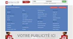 Desktop Screenshot of boutiqueducoin.com