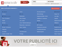 Tablet Screenshot of boutiqueducoin.com
